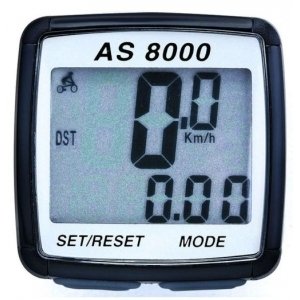 ВЕЛОКОМПЬЮТЕР БЕСПРОВОДНОЙ ASSIZE AS 8000 8 ФУНКЦИЙ